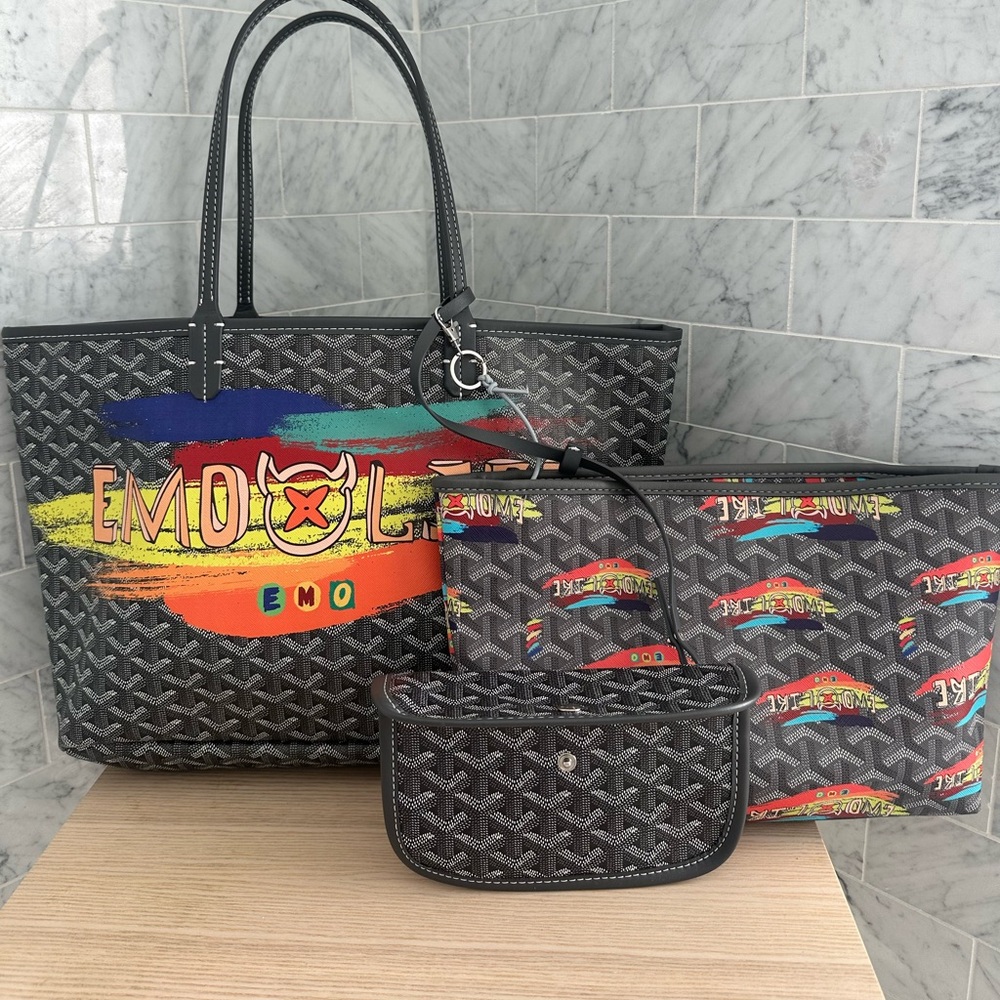 ✨ Korean Emo Bag Set – Like New! ✨